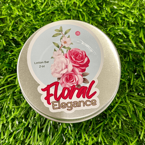 Floral Elegance Lotion Bar