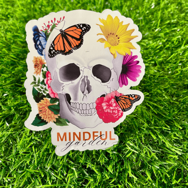 Mindful garden decal