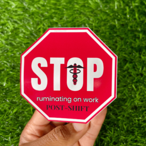 STOP Ruminating Sticker