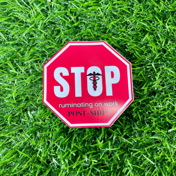 STOP Ruminating Sticker