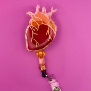 Heart Organ Badge Reel