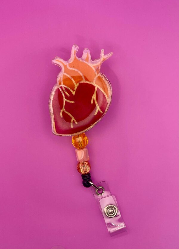 Heart Organ Badge Reel