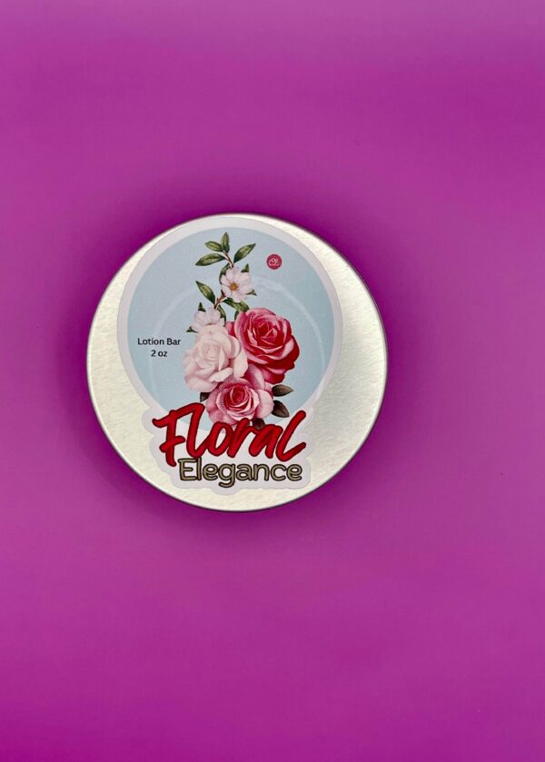 Floral Elegance Lotion Bar