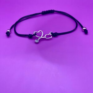 Birthstone Stethoscope Adjustable Bracelet