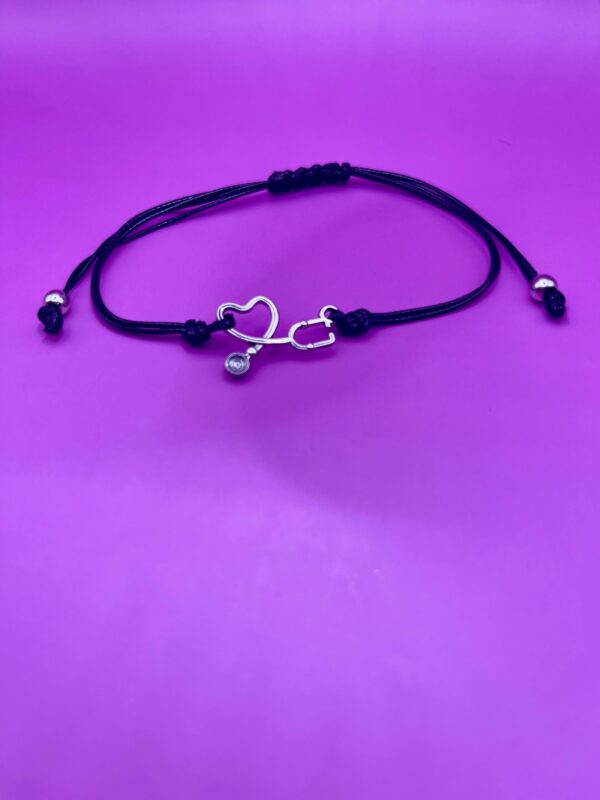 Birthstone Stethoscope Adjustable Bracelet