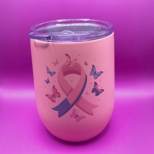 Breast Cancer Awareness Stainless Steel Tumbler