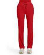 Buy Nursing Scrubs-Healing Hands_Red